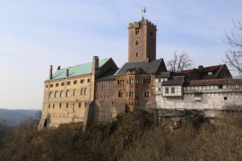 Architektur von Schlössern und Burgen
